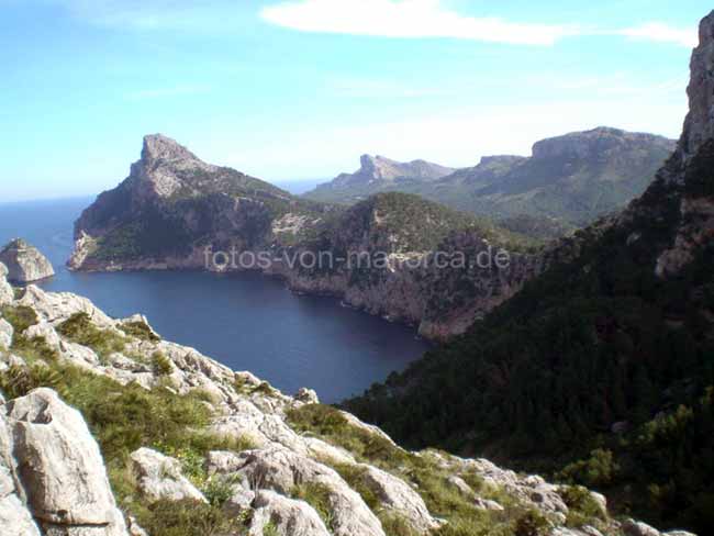 Mallorca Cap Formentor Blick